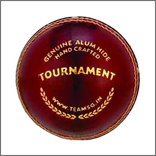 SG TOURNAMENT (RED) CRICKET LEATHER BALL