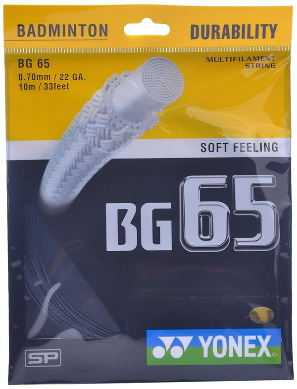 YONEX BG 65 BADMINTON STRINGS