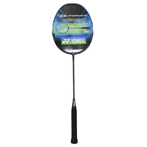 YONEX ALUMINIUM Z-FORCE II BEGINNERS STRUNG BADMINTON RACQUET WITH FULL COVER, BLACK