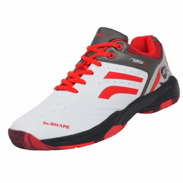 YONEX AKAYU SUPER 6 NON-MARKING BADMINTON SHOES (WHITE/BLACK/RED)