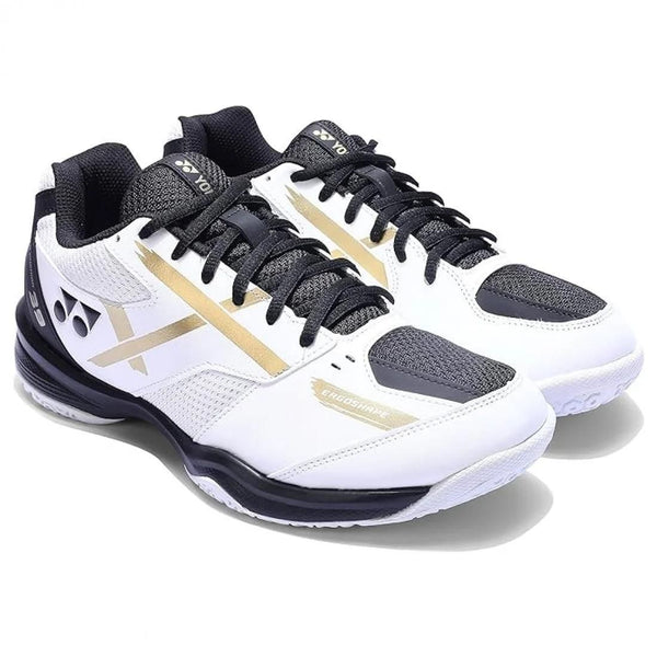 YONEX POWER CUSHION SHB 39 NON- MARKING BADMINTON SHOE WHITE GOLD