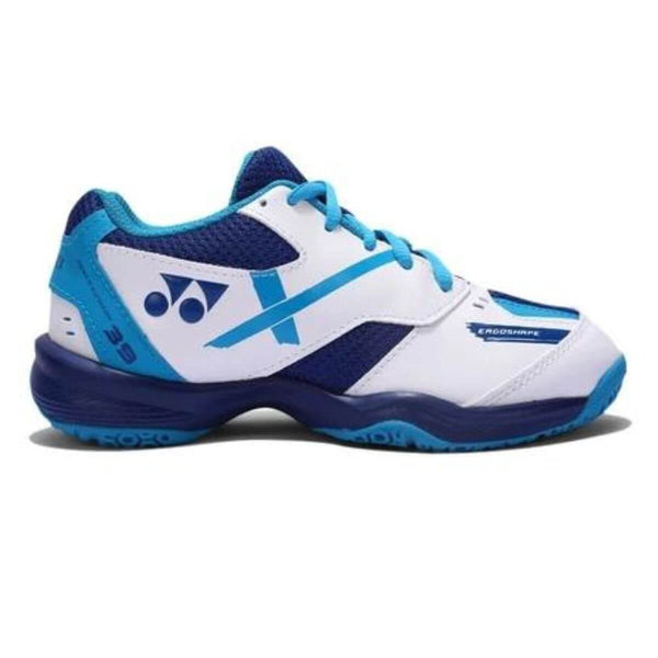 YONEX POWER CUSHION SHB 39 EX NON- MARKING BADMINTON SHOES- WHITE/BLUE