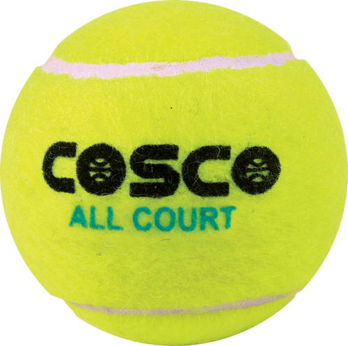 COSCO ALL COURT TENNIS BALL (PACK OF 3)